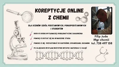Atomowa Chemia - korepetycje z chemii Filip Juda